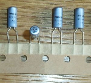 4.7uF 25V Elektrolitik Kondansatör